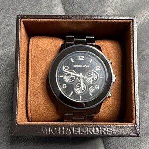 Michael Kors Black Dial Watch